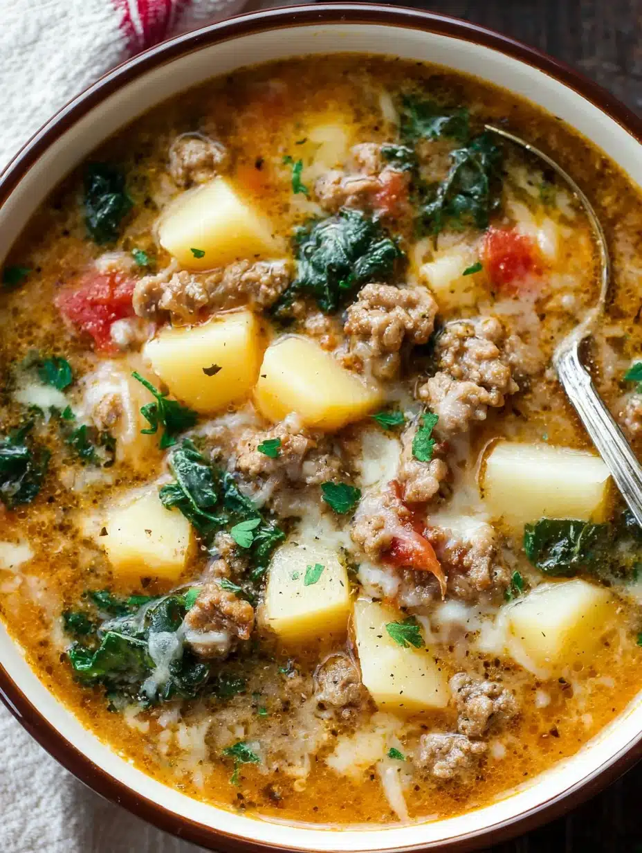 Cozy Italian Sausage and Potato Soup – Easy & Hearty!