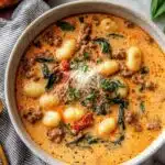 Creamy Italian Sausage Gnocchi Soup: Cozy Dinner at Home