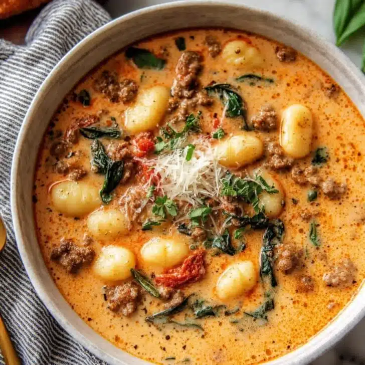 Creamy Italian Sausage Gnocchi Soup: Cozy Dinner at Home