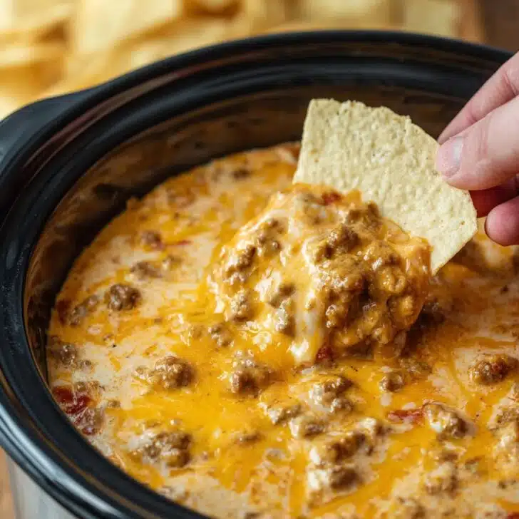 Crock Pot Sausage Cheese Dip Recipe: My Cozy Party Hack