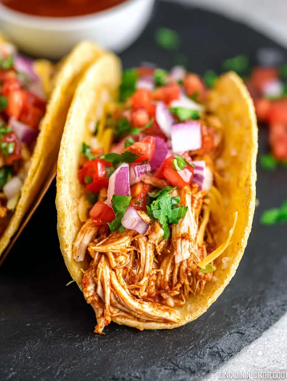 Crockpot Chicken Tacos Recipe