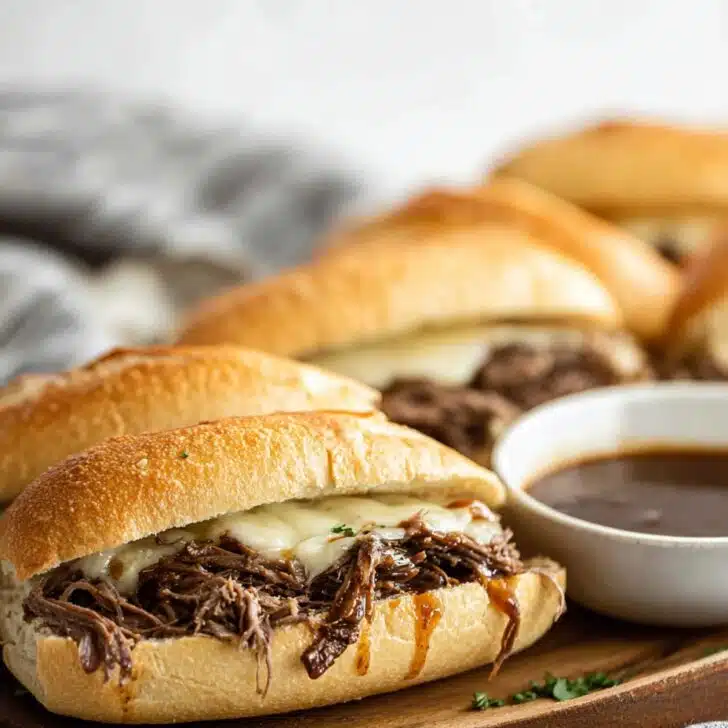 Crockpot French Dip: The Coziest Slow Cooker Sandwich