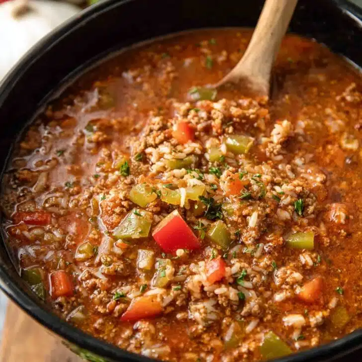 Crockpot Stuffed Pepper Soup Recipe You’ll Crave Again