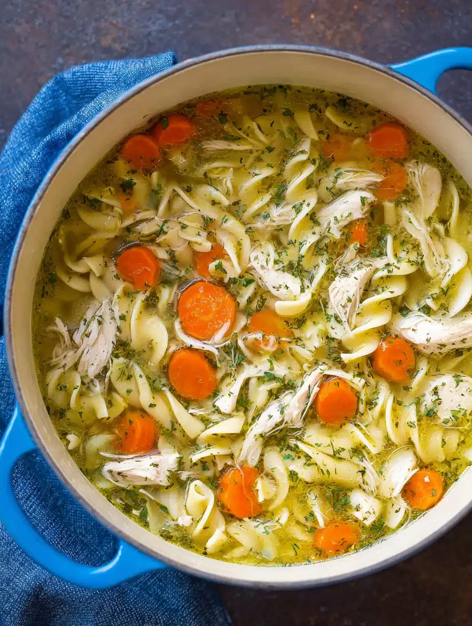 Easy Chicken Noodle Soup Recipe