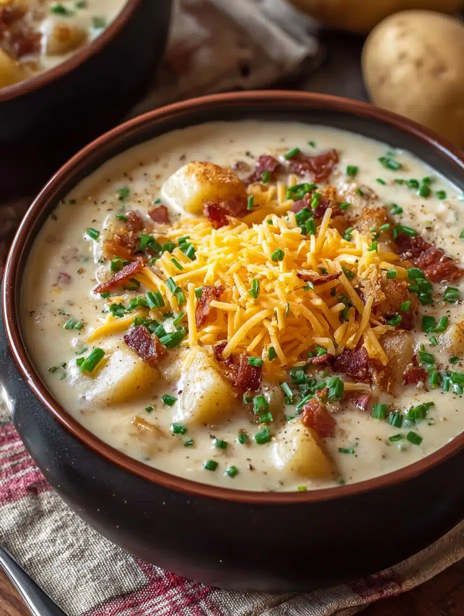 Easy Crock Pot Crack Potato Soup