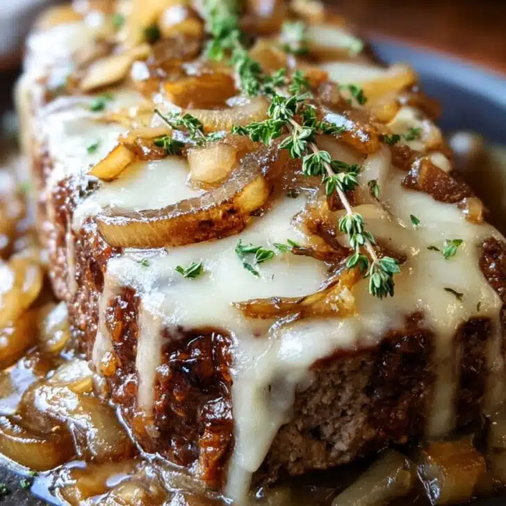 Easy French Onion Meatloaf Recipe with Down-Home Flavor