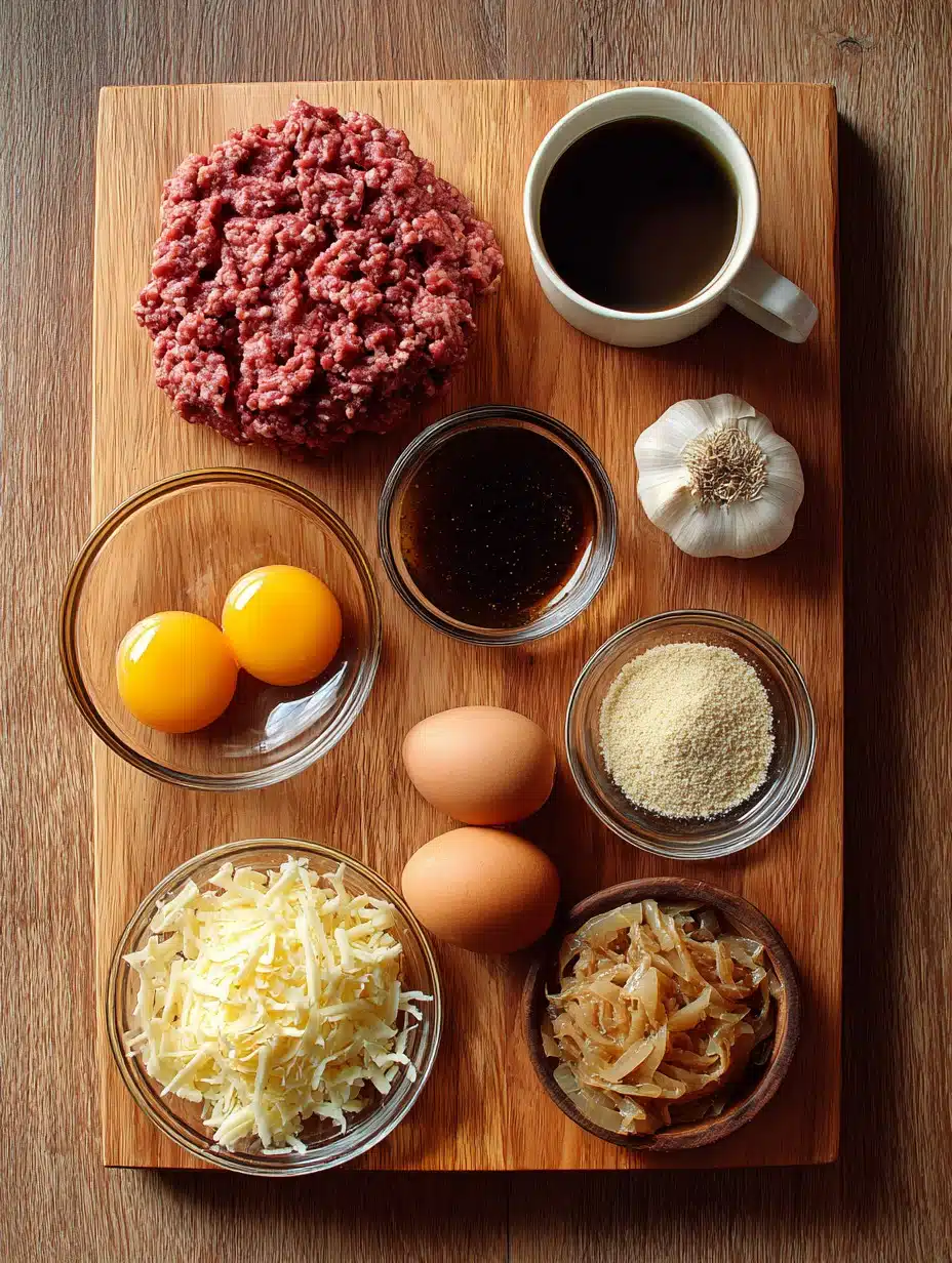 Easy French Onion Meatloaf