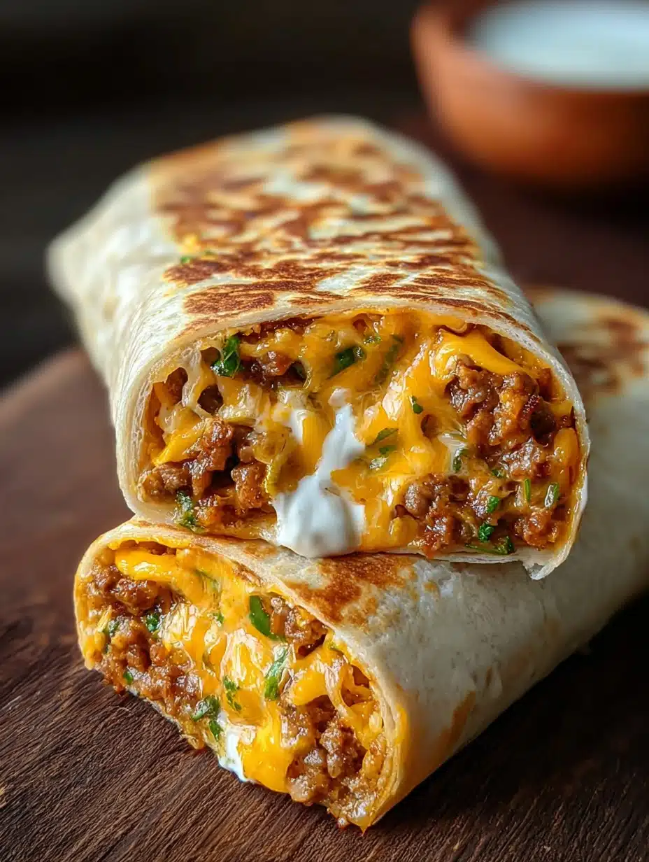 Easy Grilled Cheese Burrito (Taco Bell Copycat)