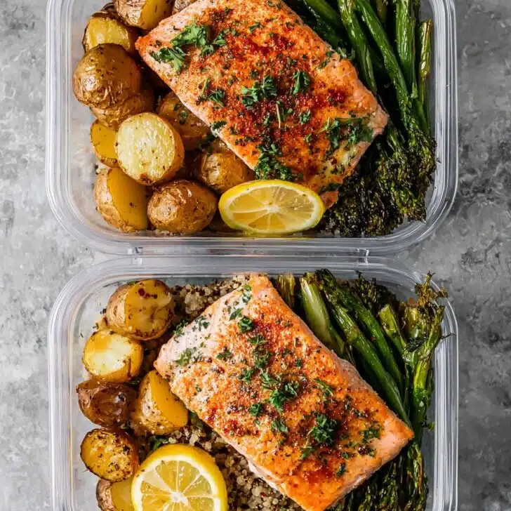 Easy Salmon Meal Prep Bowl for Stress-Free Busy Nights