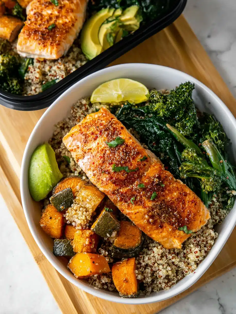 Easy Salmon Meal Prep Bowl