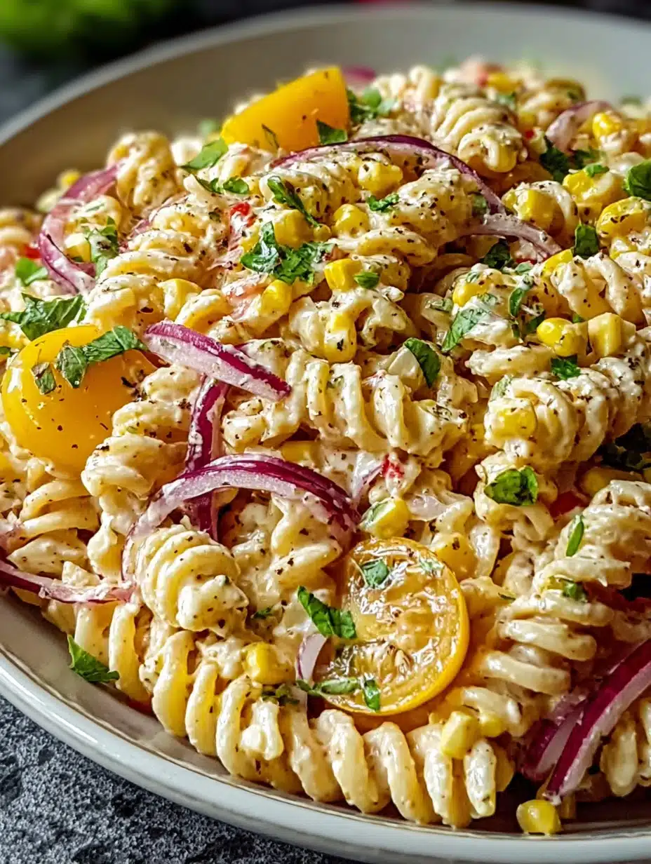 Easy Street Corn Pasta Salad