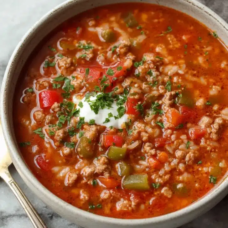 Easy Stuffed Pepper Soup You’ll Actually Want to Make Again