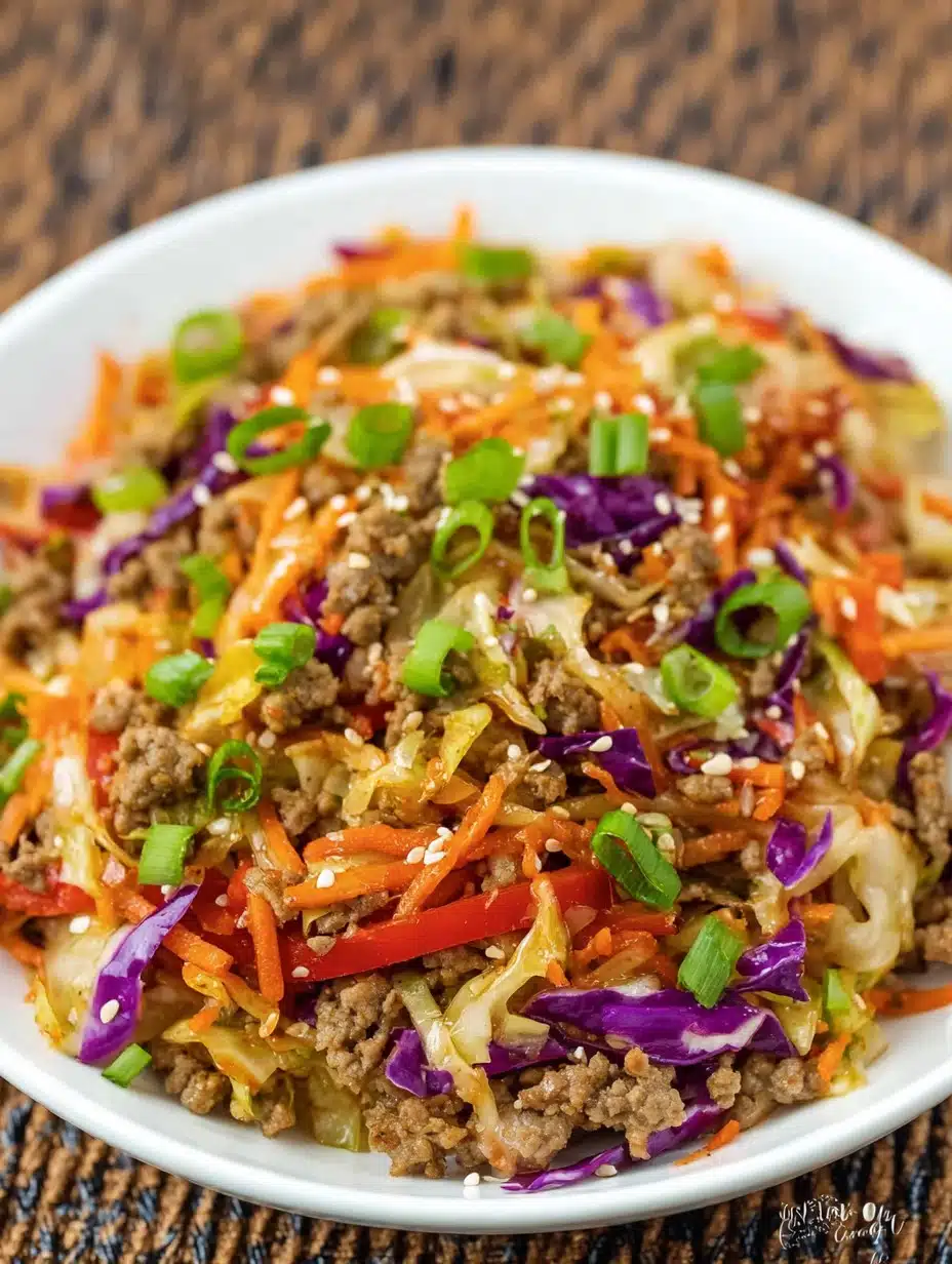 Eggroll In A Bowl (Crack Slaw) Recipe