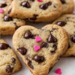 Heart Shaped Chocolate Chip Cookies for Valentine's Day Recipe Guide