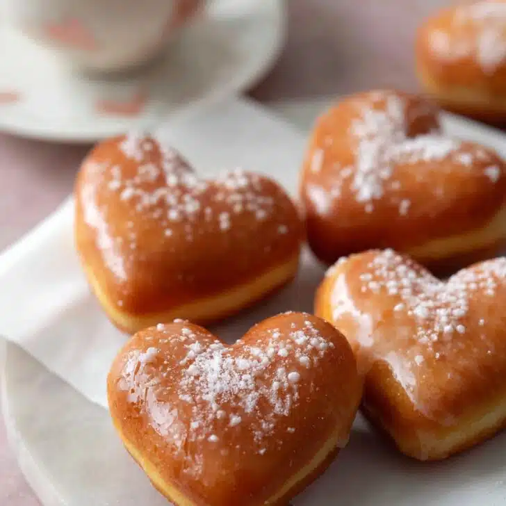 Heart Shaped Doughnuts for Valentine's Day: My Wobbly Guide