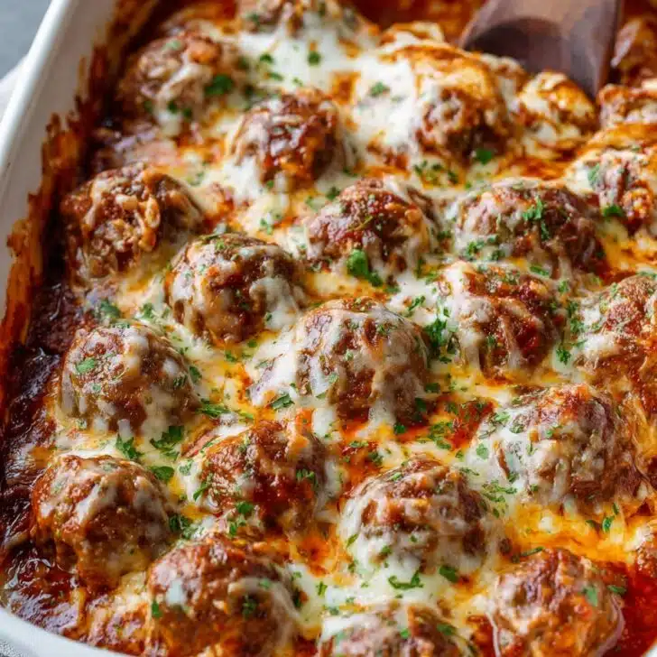 Meatballs Parmesan Casserole: My Favorite Cozy Recipe