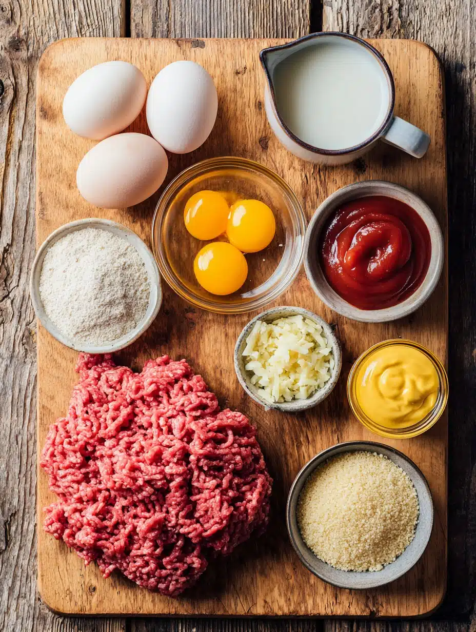 Meatloaf with Brown Sugar Glaze Dinner