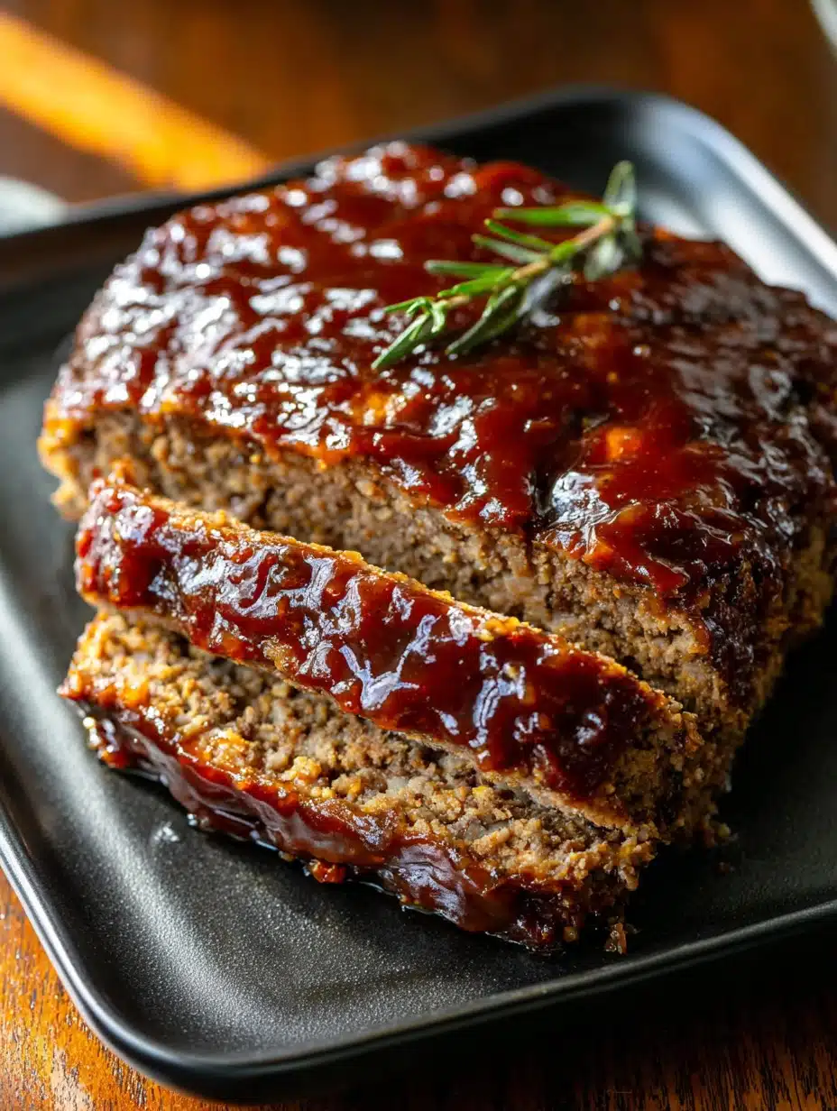 Meatloaf with Brown Sugar Glaze Dinner