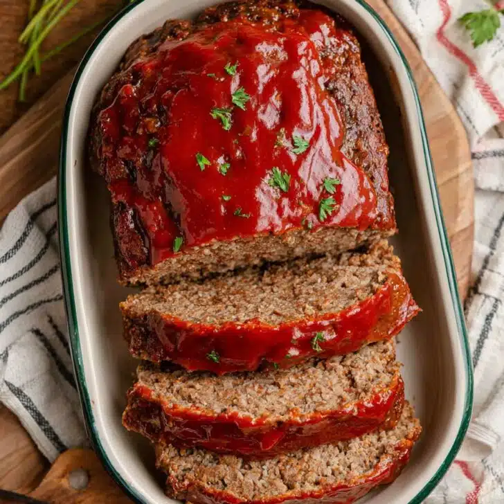 Mom's Best Easy Meatloaf Recipe – Cozy & Foolproof Dinner