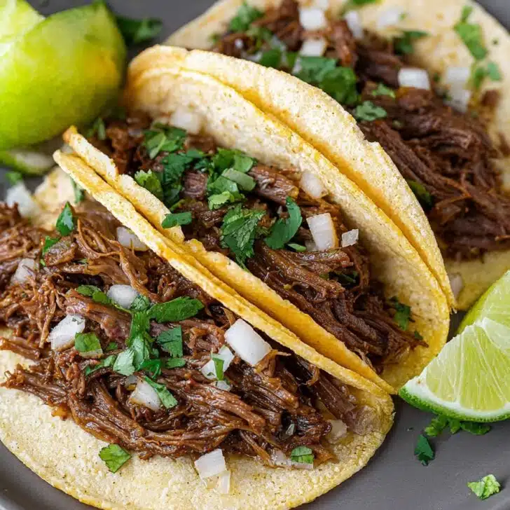 My Go-To Crock-Pot Shredded Beef Tacos: Flavorful, Fuss-Free Dinner