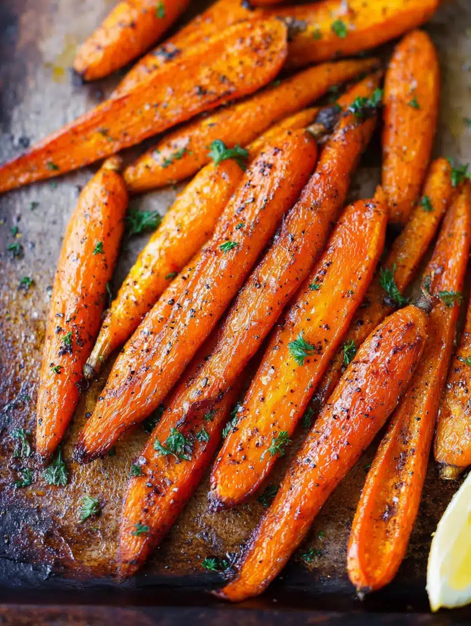Oven Roasted Carrots