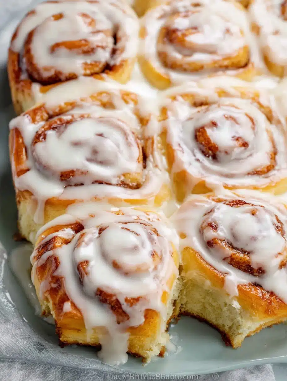 Overnight Cinnamon Rolls Recipe