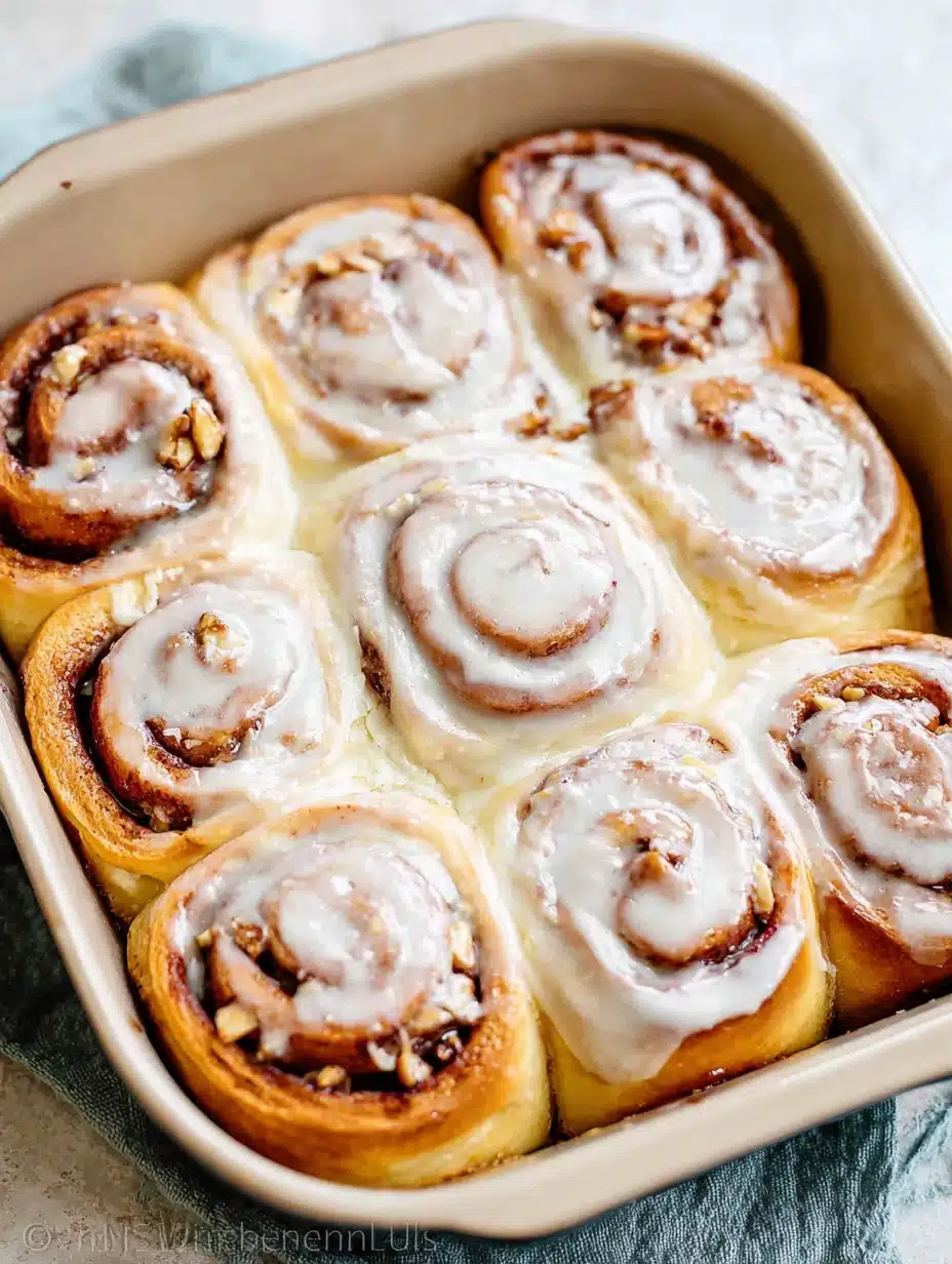 Overnight Cinnamon Rolls Recipe