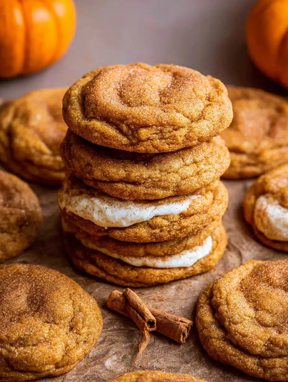 Pumpkin Cheesecake Cookies