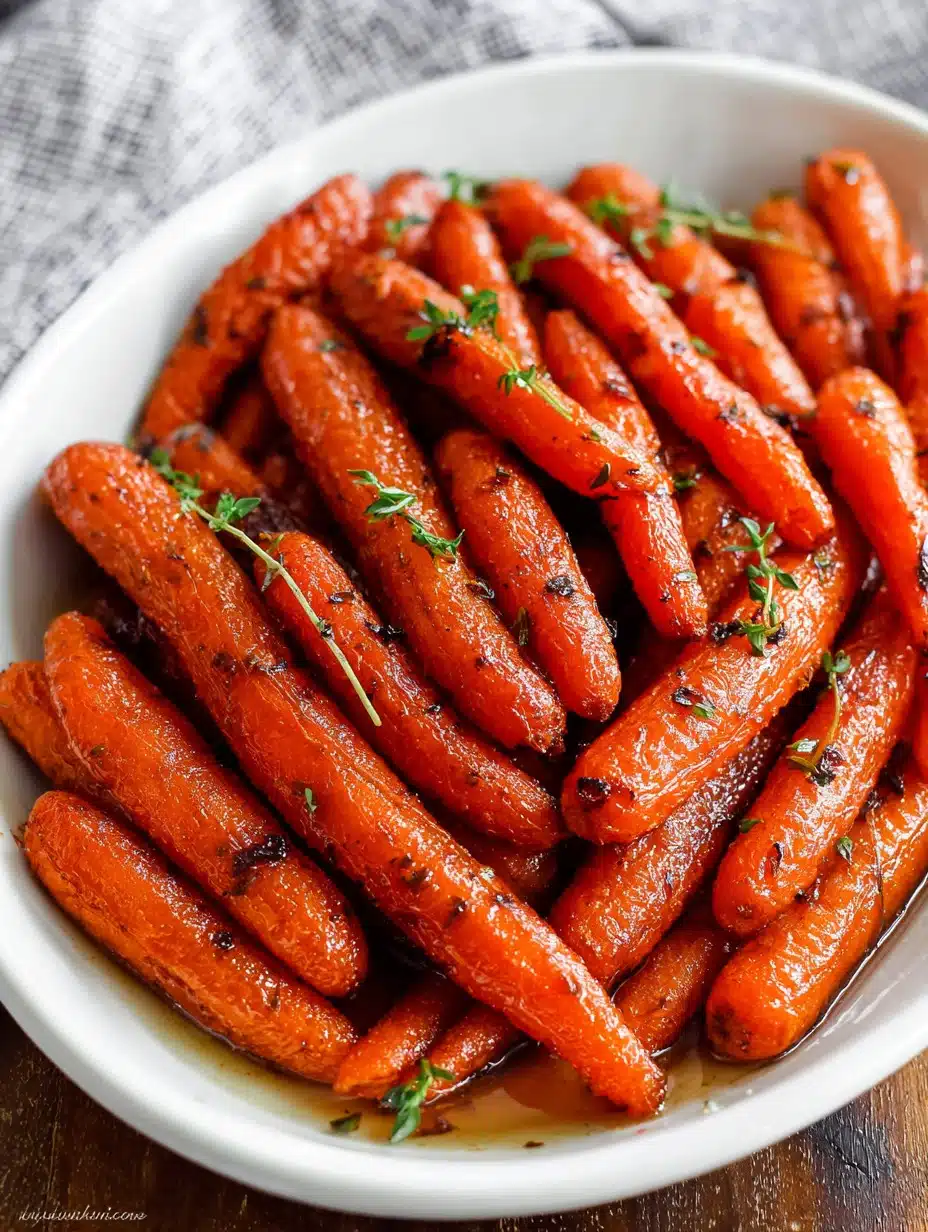Roasted Brown Sugar Carrots