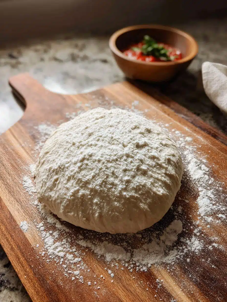 Same Day Sourdough Discard Pizza Dough