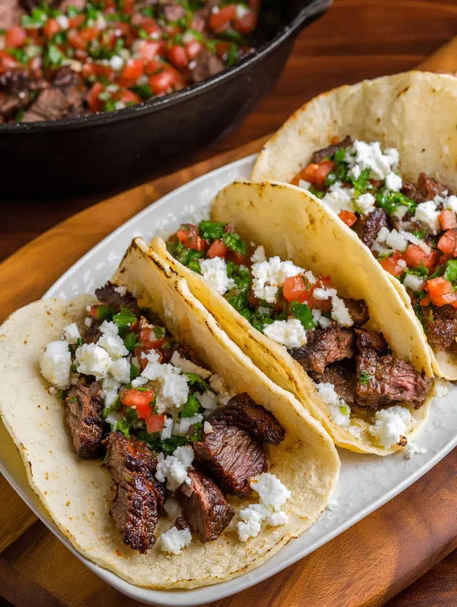 Skirt Steak Tacos