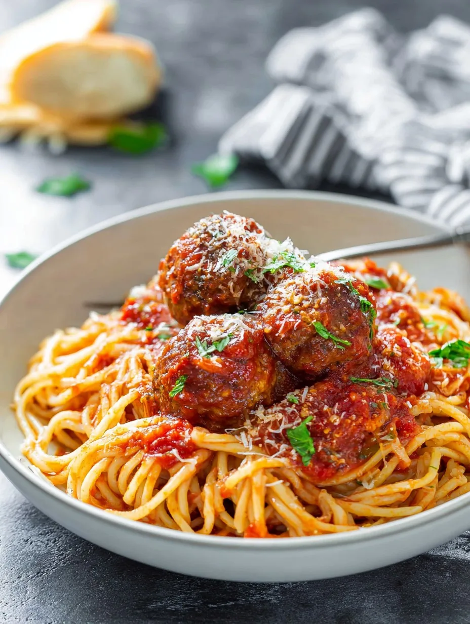 Spaghetti and Meatballs