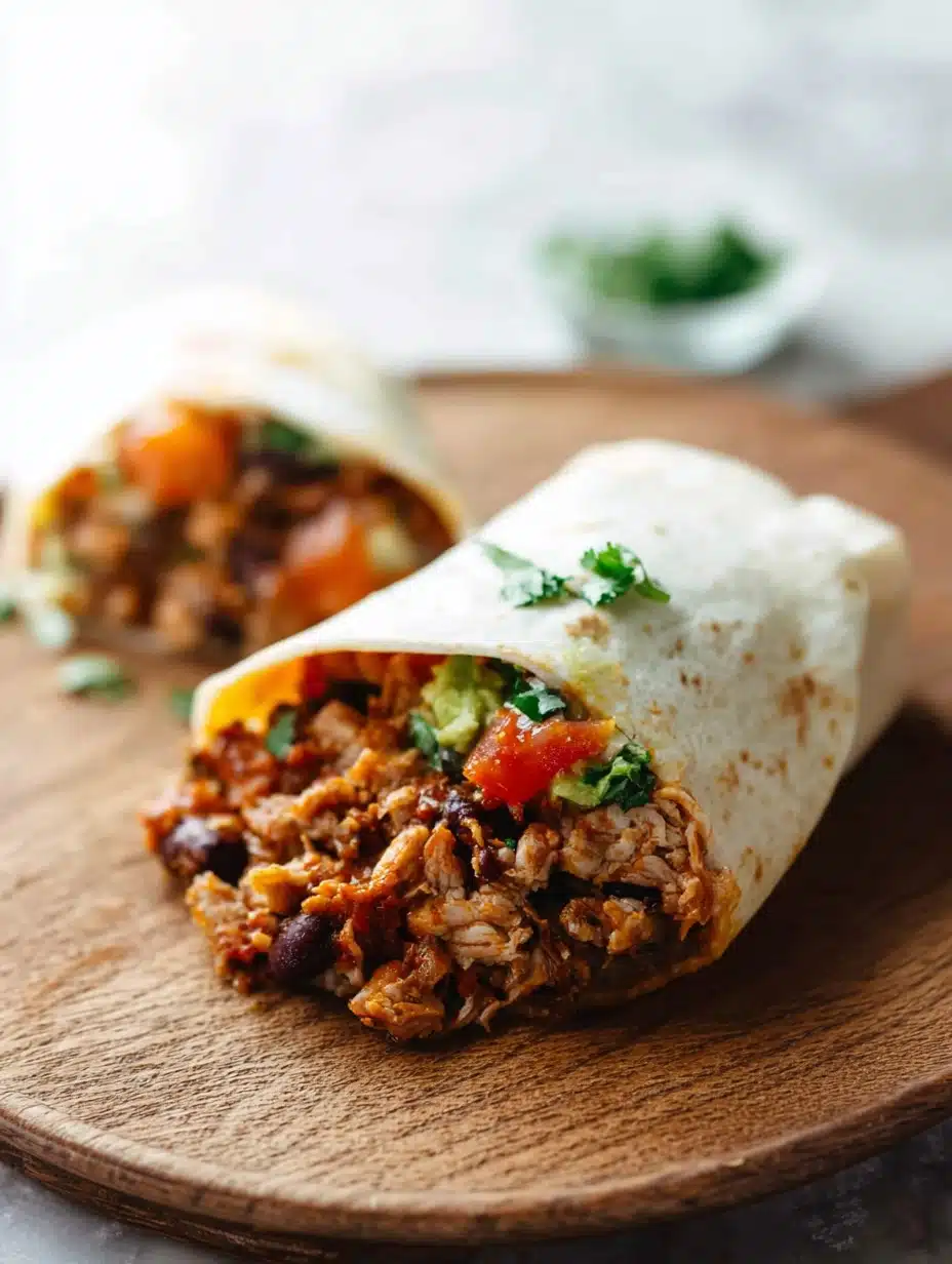 Spicy Chipotle Turkey Burritos (Make Ahead)