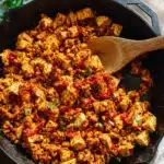 Spicy Sofritas Tofu That Packs a Punch and Feeds a Crowd
