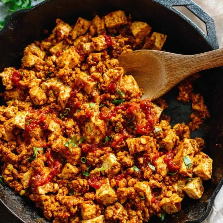 Spicy Sofritas Tofu That Packs a Punch and Feeds a Crowd