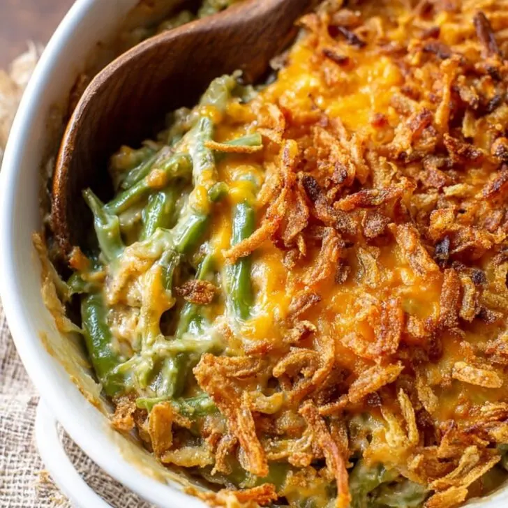 The Best Cheesy Green Bean Casserole Recipe for Real Life