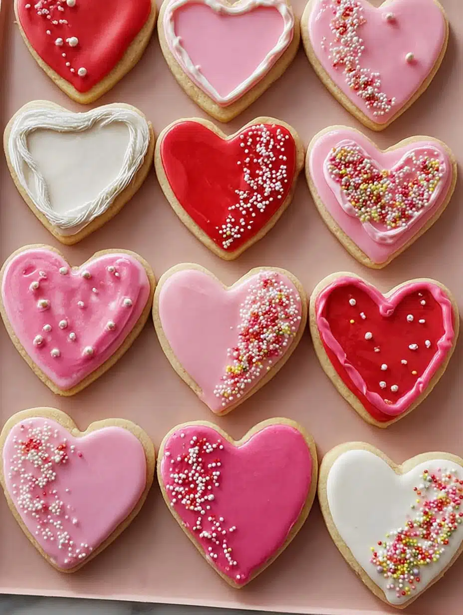 Valentine's Day Heart Cookies