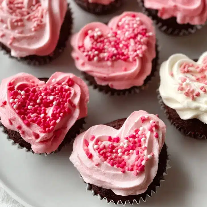 Valentine’s Day Heart-Shaped Cupcakes You’ll Actually Want to Bake