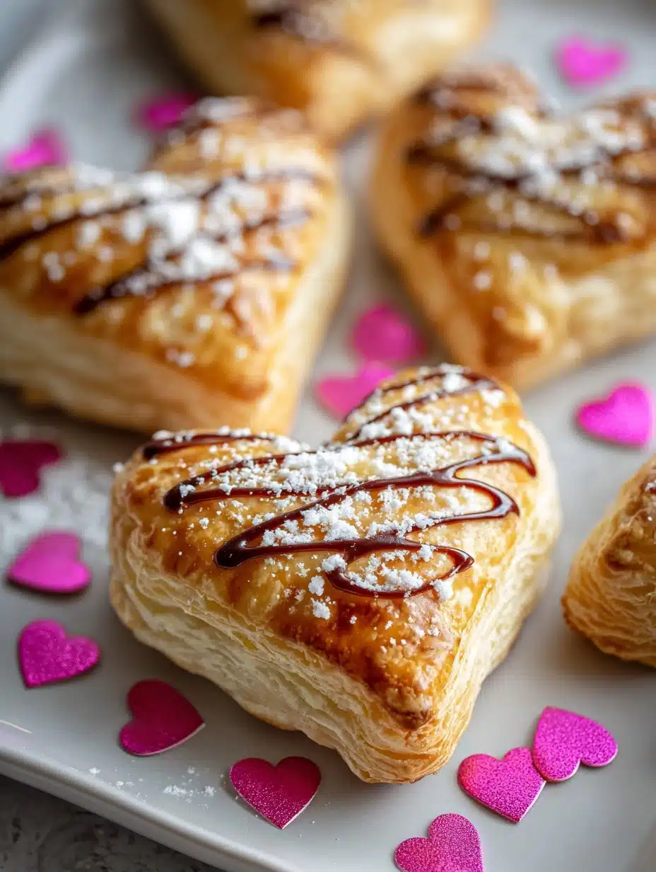 Valentine’s Day Puff Pastry Hearts