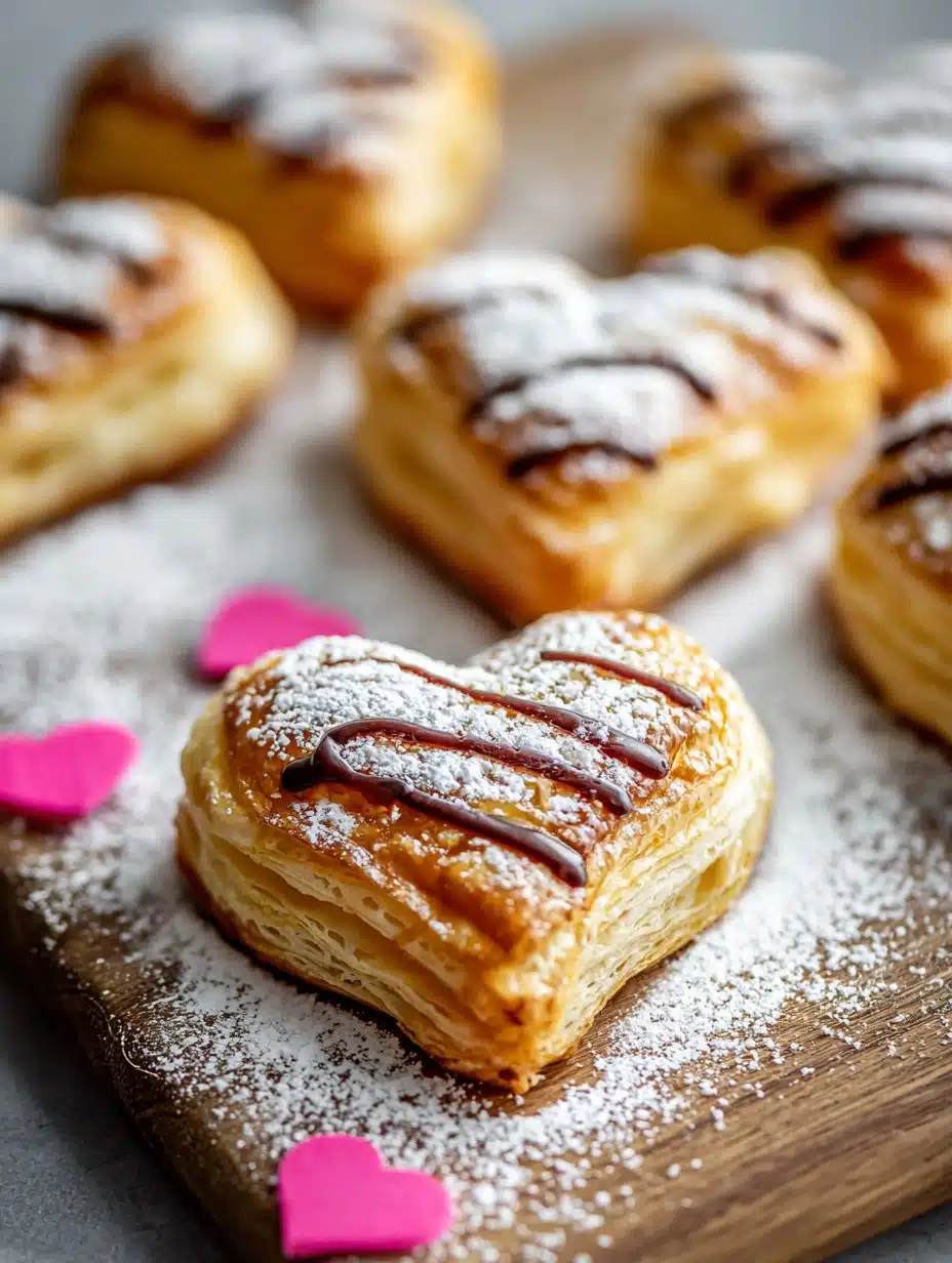 Valentine’s Day Puff Pastry Hearts