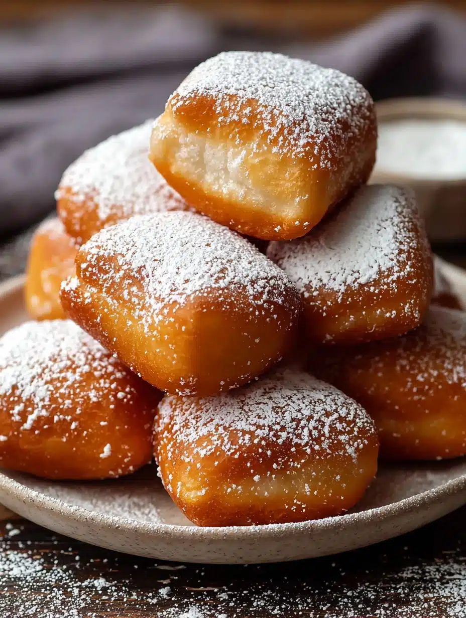 Vanilla French Beignets Recipe