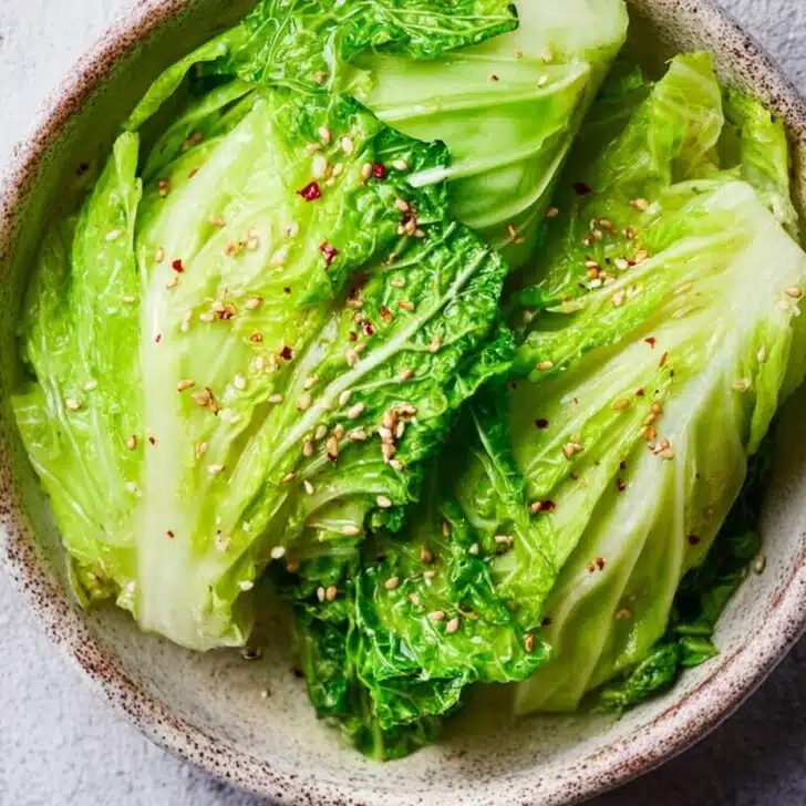 Addictive Izakaya Style Salted Cabbage