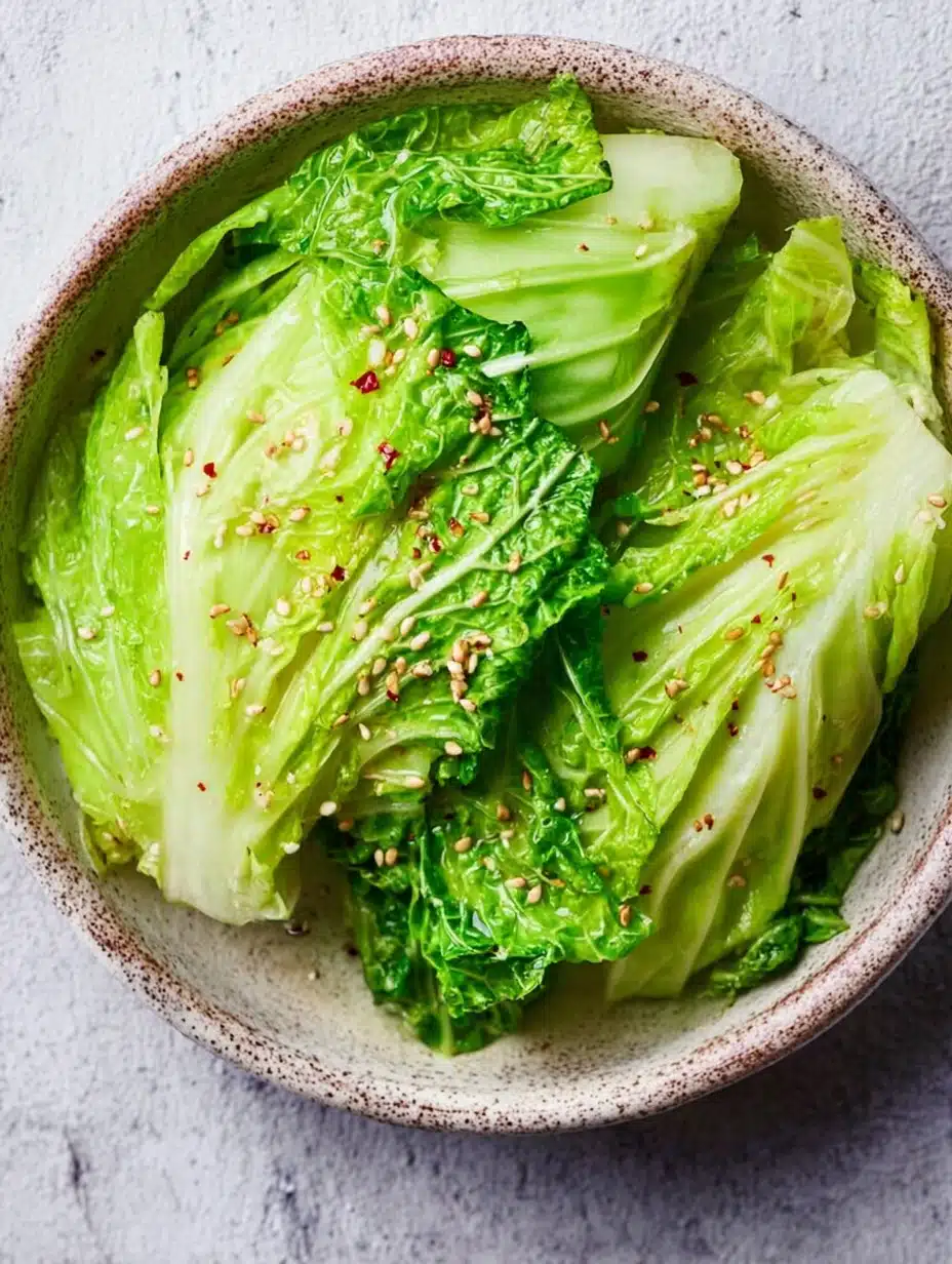 Addictive Izakaya Style Salted Cabbage
