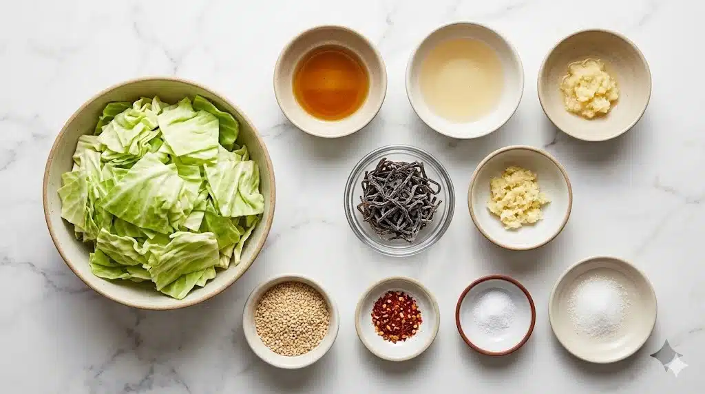 Addictive Izakaya Style Salted Cabbage