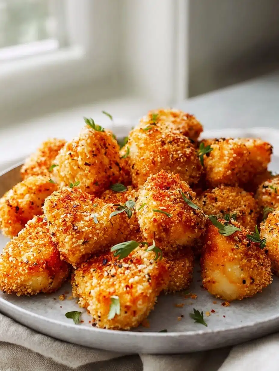 Air Fryer Ranch-Crusted Chicken Bites