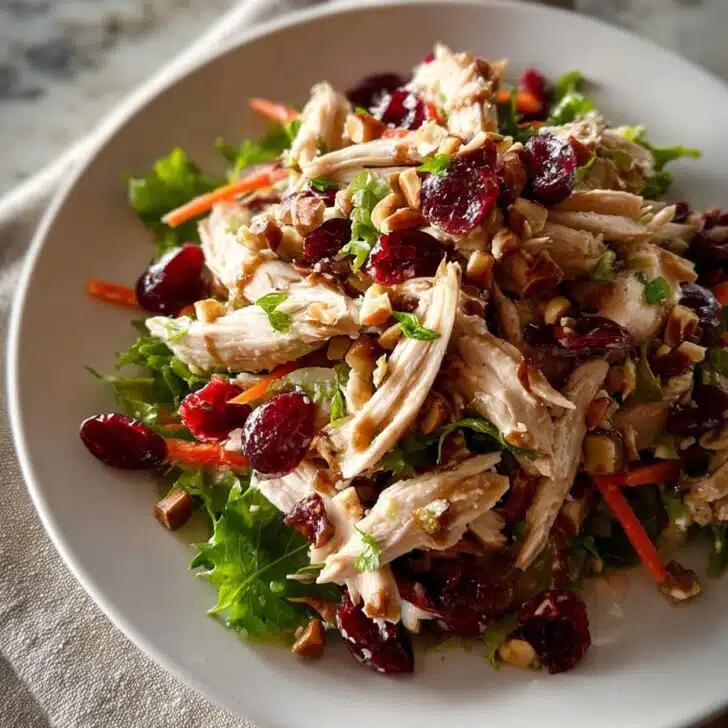 Asian Chicken Cranberry Salad: A Fresh & Flavorful Favorite