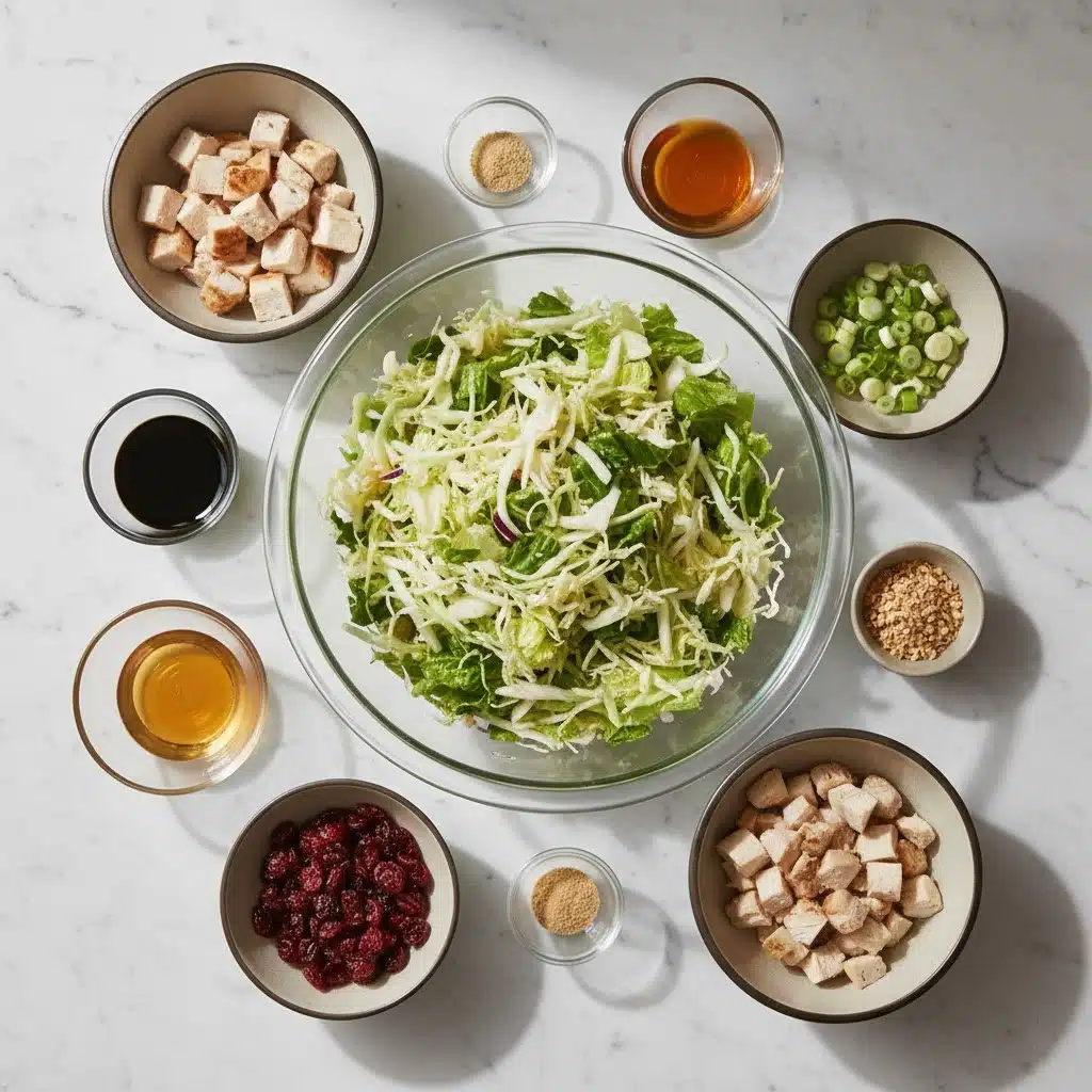 Asian Chicken Cranberry Salad