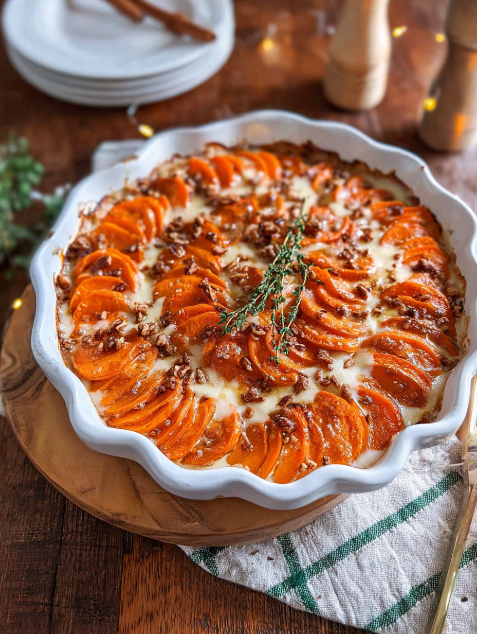 Best Scalloped Sweet Potatoes