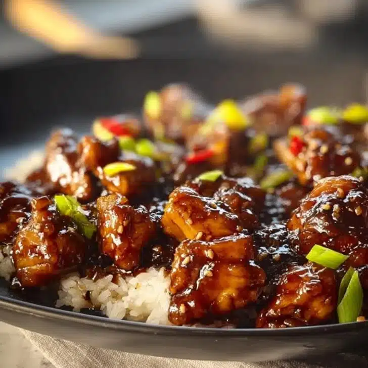 Blackstone Bourbon Chicken That’ll Have You Licking Your Plate