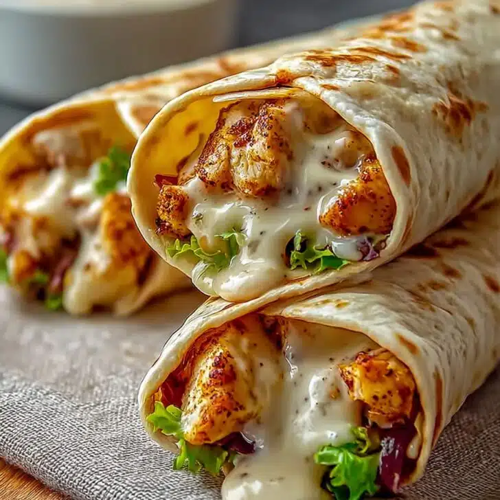 Cheesy Garlic Chicken Wraps: Quick Family Favorite Guide